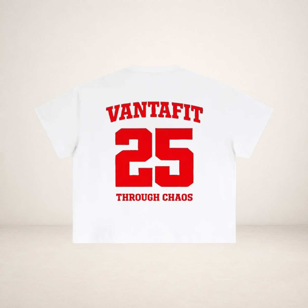VANTAFIT 25 Essential Cropped Boxy Tee