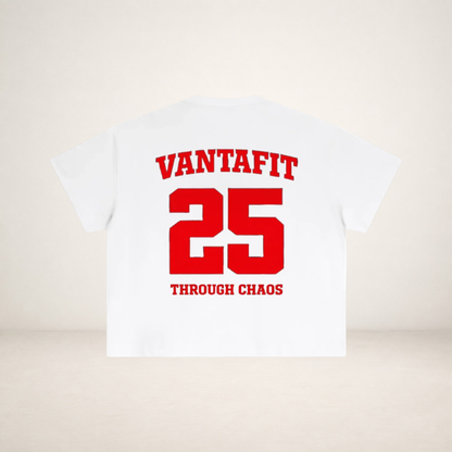 VANTAFIT 25 Essential Cropped Boxy Tee