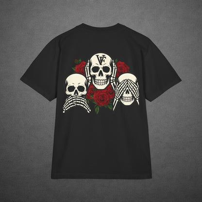 See No Evil Speak No Evil Hear No Evil Oversized tee