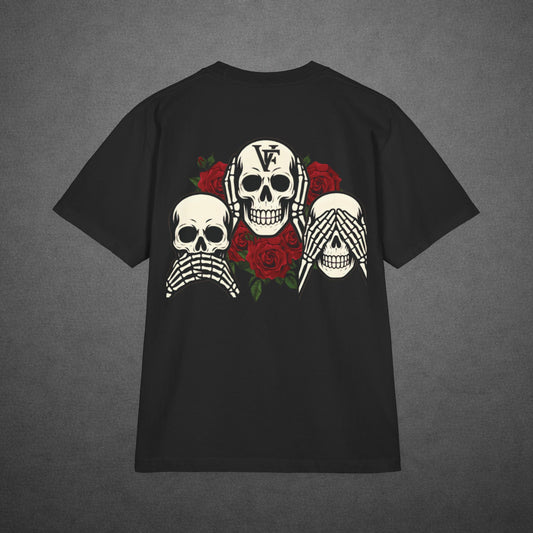 See No Evil Speak No Evil Hear No Evil Oversized tee