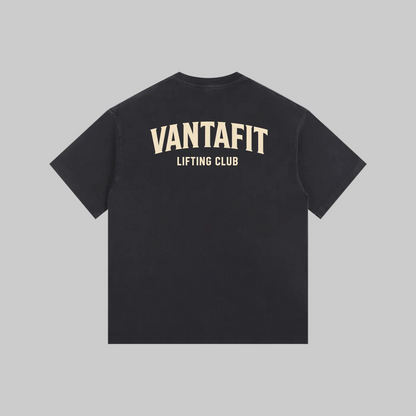 VANTAFIT Vintage Lifting Club Oversized Tee