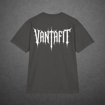 VANTAFIT Gothic Shadow Logo Oversized Tee