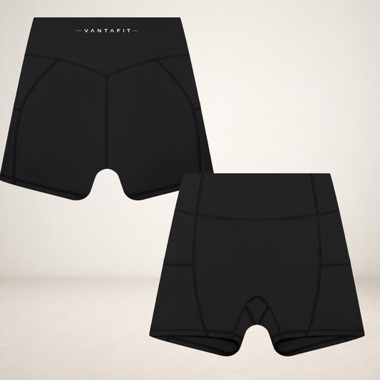 VANTAFIT High Rise Pocket Shorts