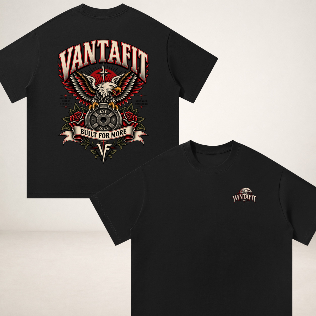 VANTAFIT Built For More Tee