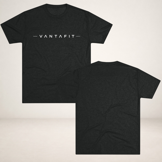 -VANTAFIT- Logo Fitted Tee