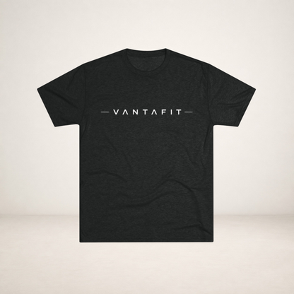 -VANTAFIT- Logo Fitted Tee