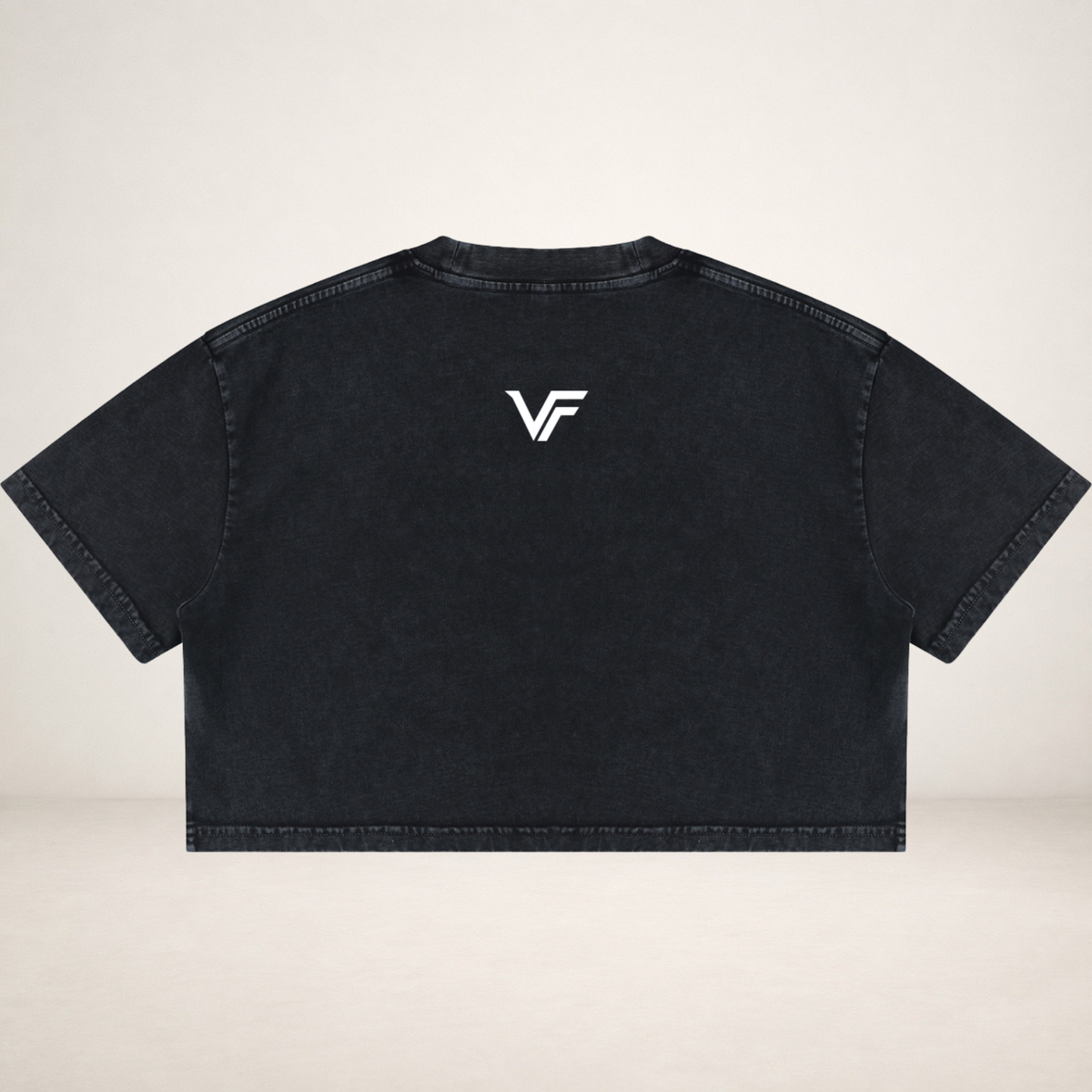 VANTAFIT Mineral Wash Crop Tee