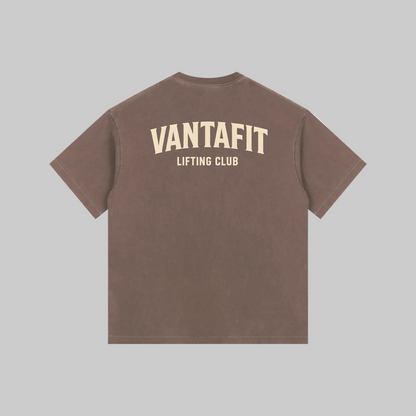 VANTAFIT Vintage Lifting Club Oversized Tee