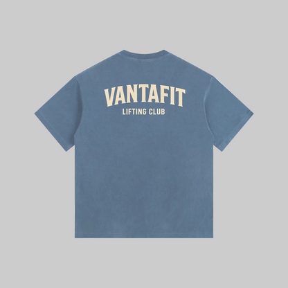 VANTAFIT Vintage Lifting Club Oversized Tee