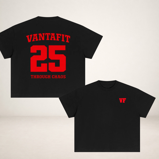VANTAFIT 25 Essential Cropped Boxy Tee