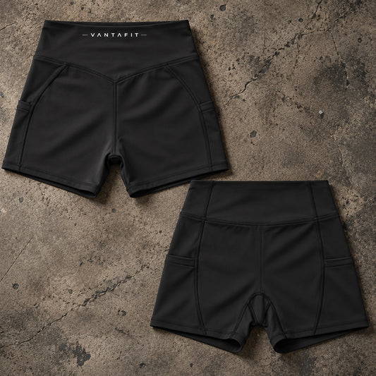 VANTAFIT High Rise Training Shorts