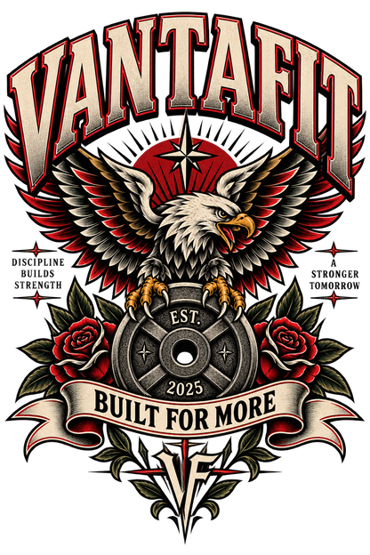 VANTAFIT American Built For More Tee