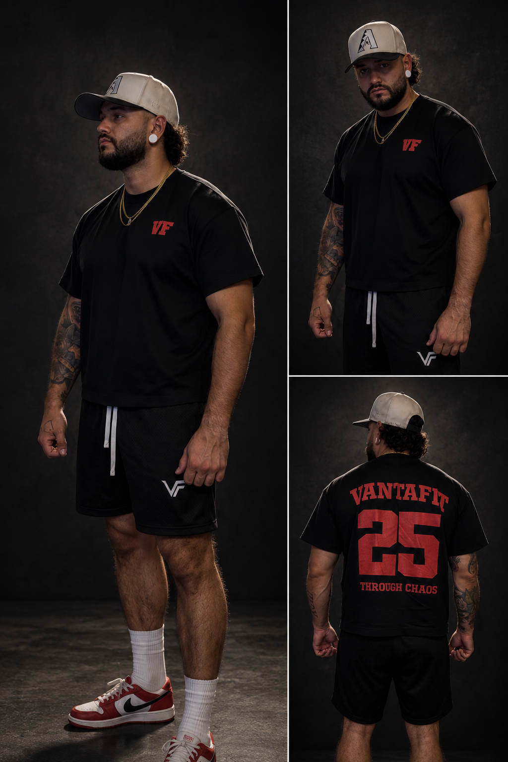 VANTAFIT 25 Through Chaos Cropped Boxy Tee